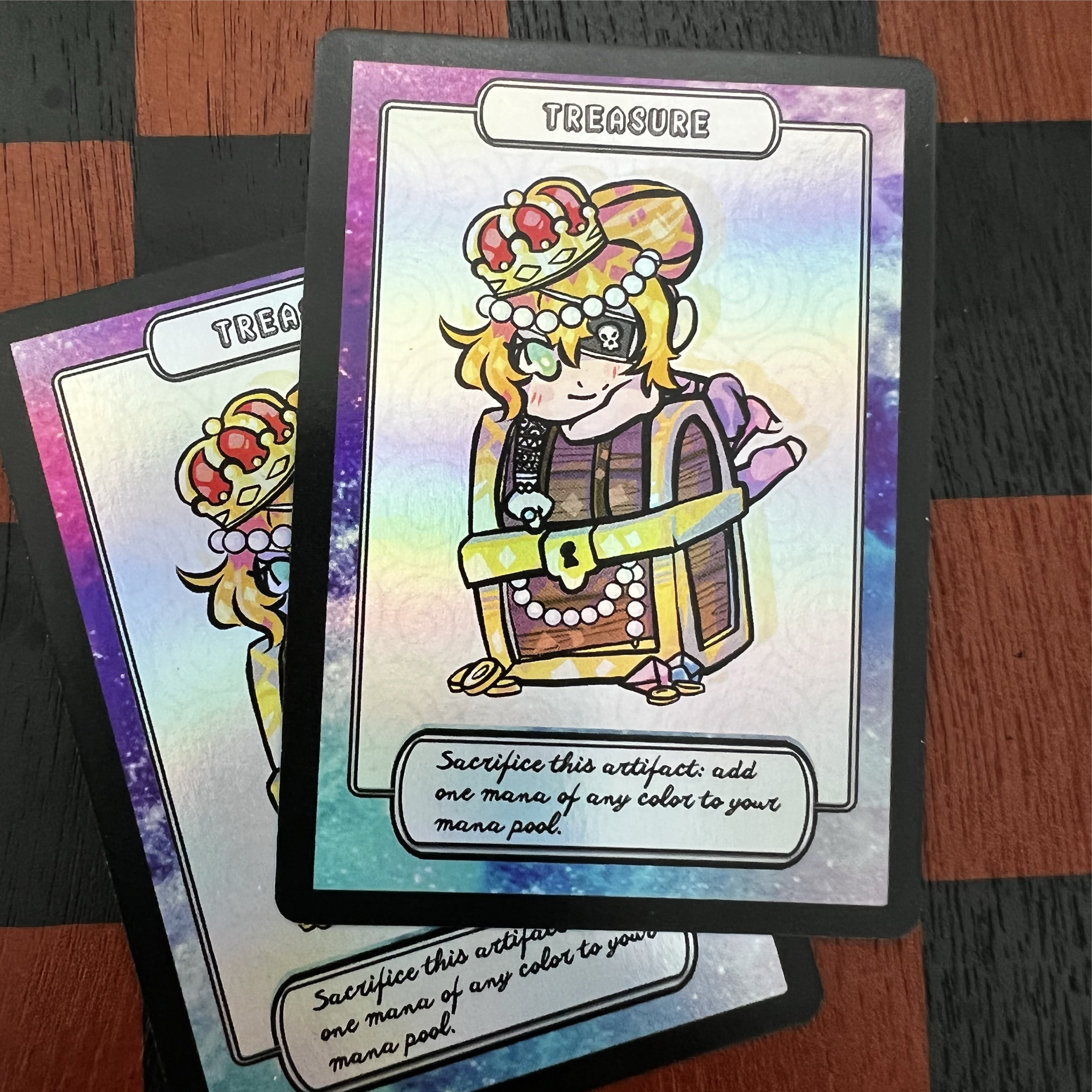 Foil Treasure Token