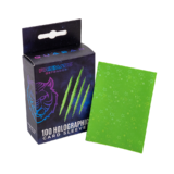 Prismatic Defender Light Green Oracle Quasar Holographic Card Sleeves (100)