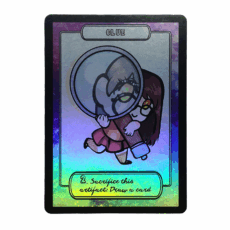 Foil Clue Token for MTG