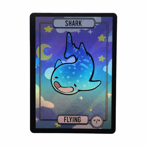 */* Shark MTG Token (Foil)