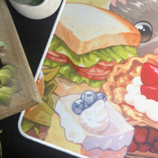 hungry cats snack attack tcg playmat