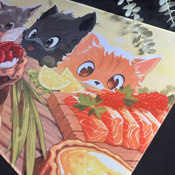 hungry cats tcg playmat