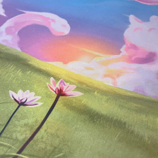 plains cat spirits mtg playmat