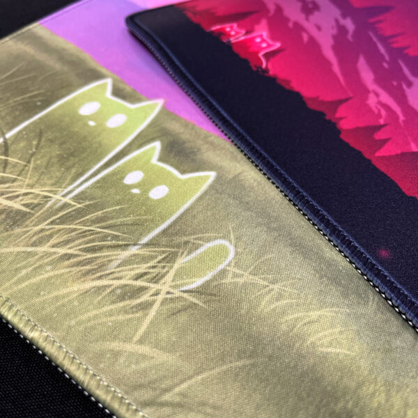 plains cat spirits mtg playmat