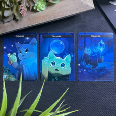 set of 3 mtg treasure tokens