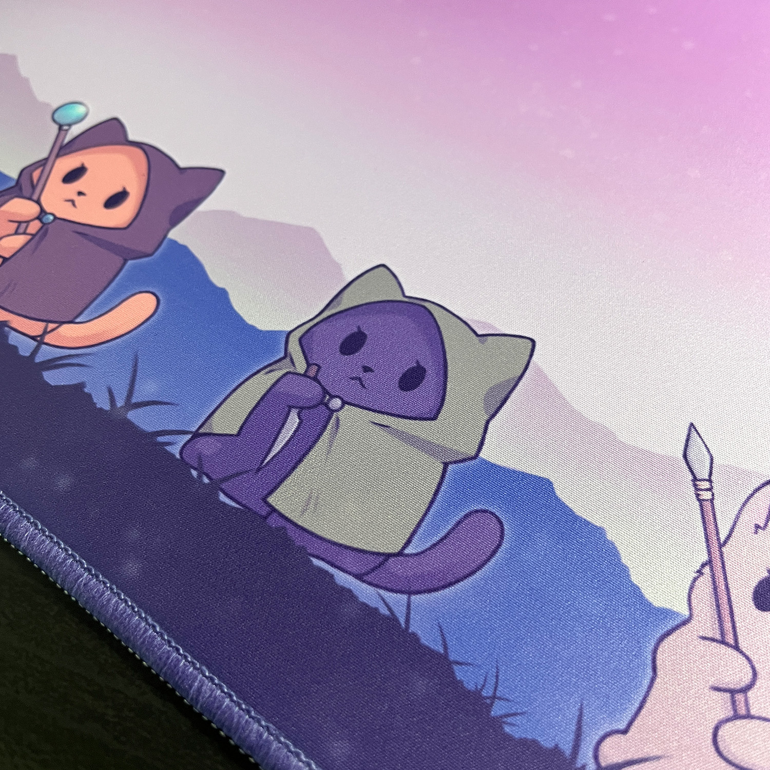 adventure cats tcg playmat