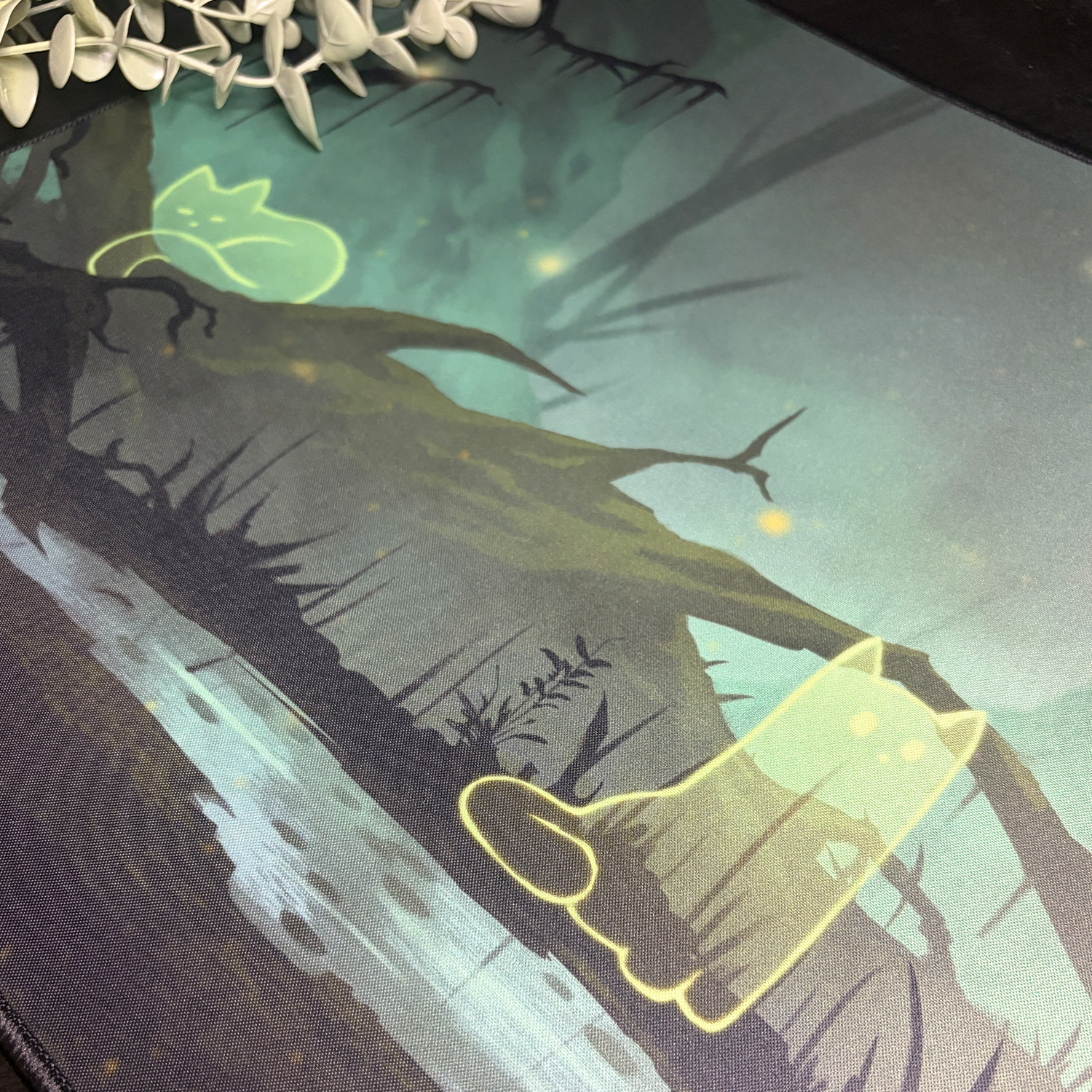 swamp cats mtg playmat