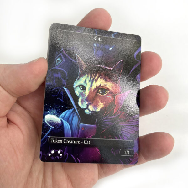10-pack Variety of Cat MTG Tokens