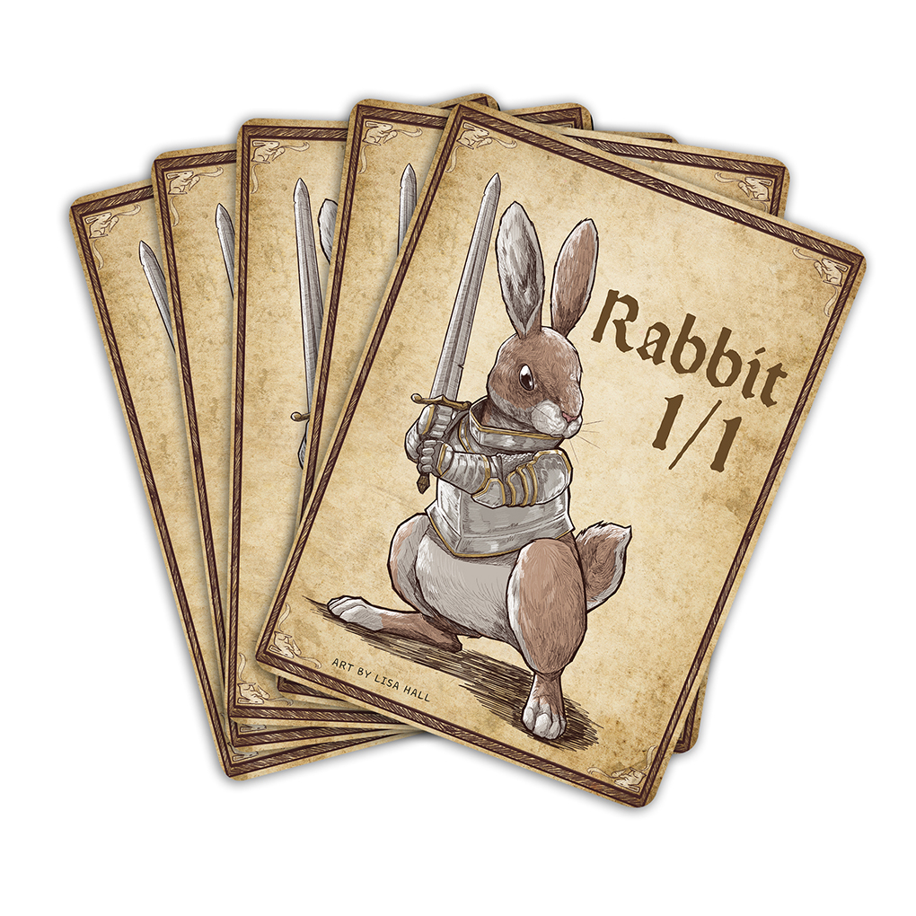 1/1 Rabbit MTG Token
