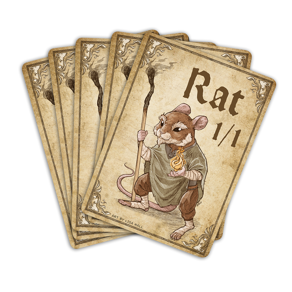 1/1 Rat MTG Tokens