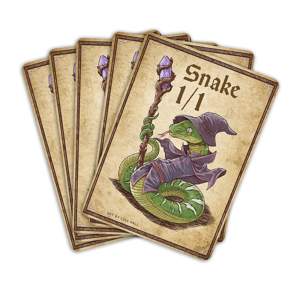 1/1 Snake MTG Tokens