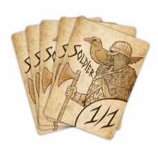 1/1 Soldier (Viking) MTG Token