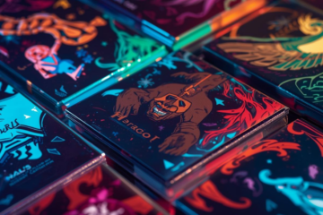 prismatic card sleeves