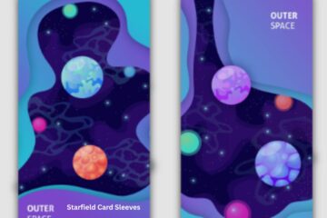 Starfield card sleeves