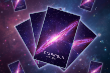 Starfield card sleeves
