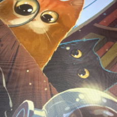 domestic detectives clue cats tcg playmat